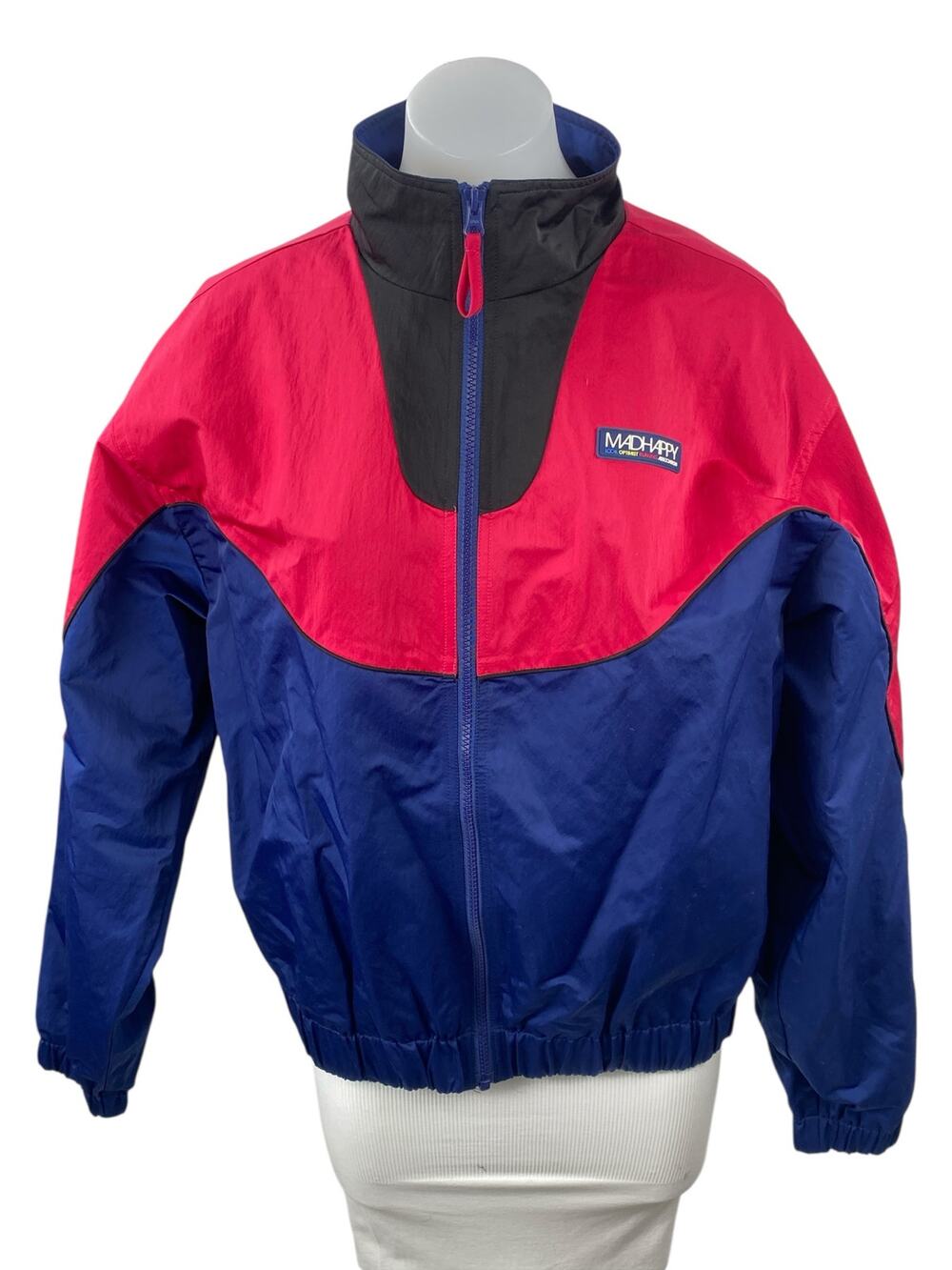 NEW Madhappy LORA Color Block Long Sleeve Warm Up Windbreaker Coat Jacket Size S
